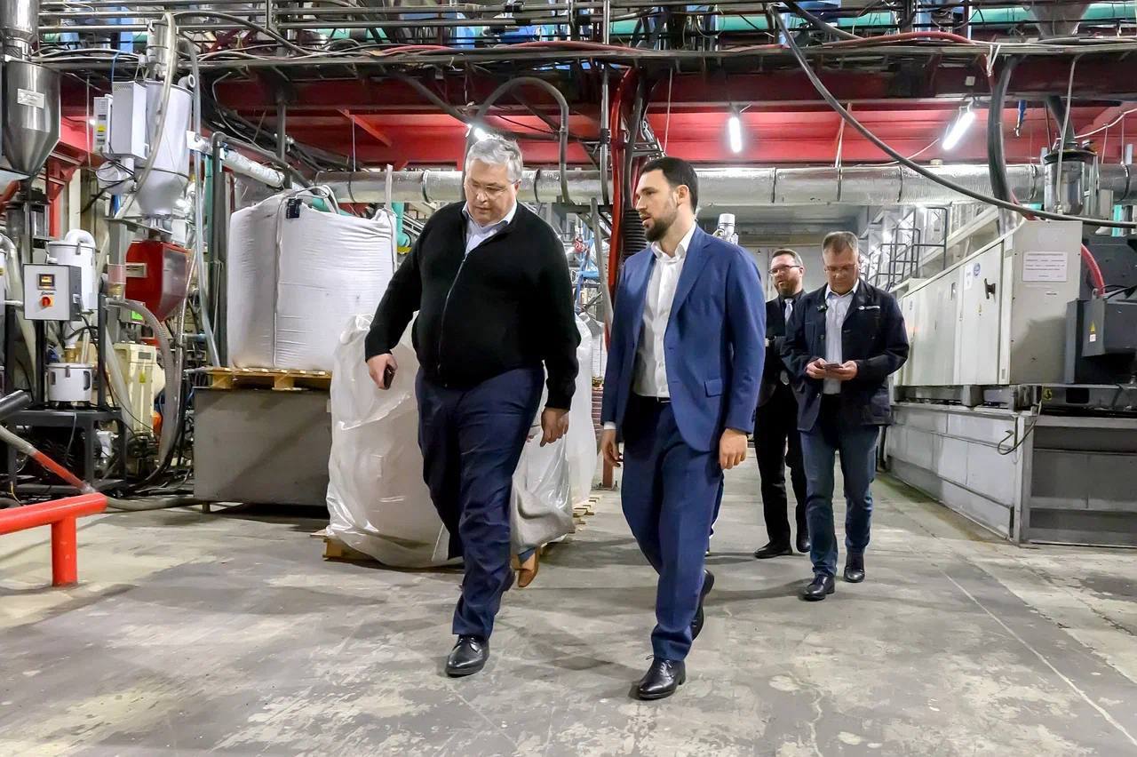 Министр ЖКХ Московской области посетил Климовский трубный завод Министр ЖКХ Московской области посетил Климовский трубный завод